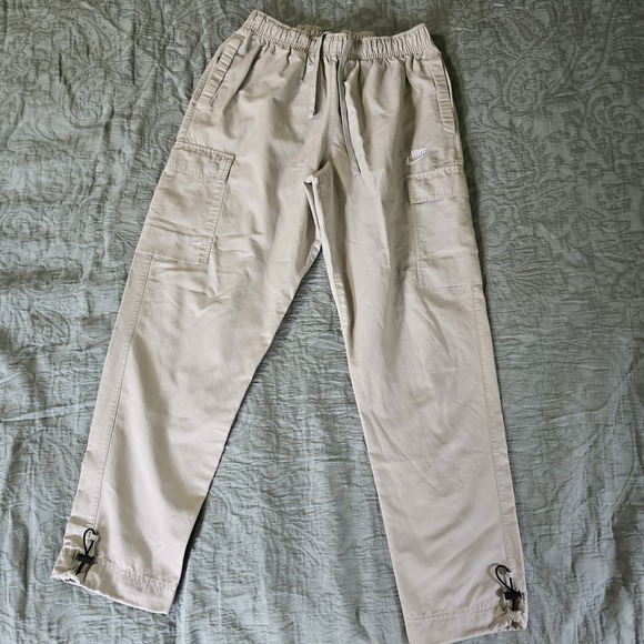 Nike Sportswear Unlined Utility Tan Cargo Pants Men's Small - Picture 1 of 7